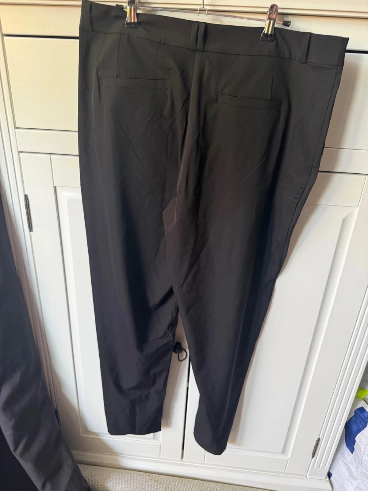 Black straight pants Oysho Size 42/XL – photo 2